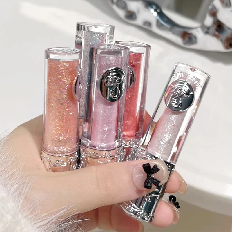 Ombretto liquido per balistici, ombretto multiuso ad alta lucentezza e glitter fini