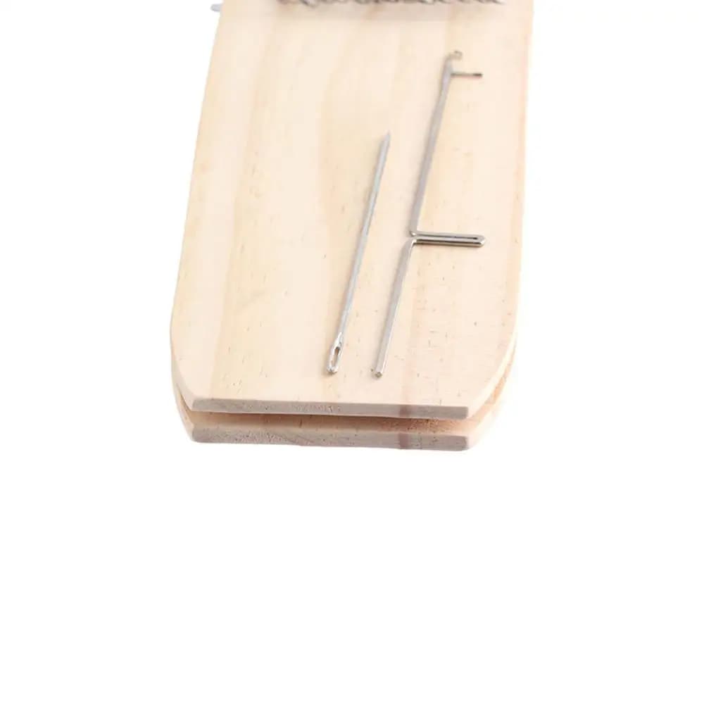 Portable Mini Braiding DIY Sewing Accessories Stitching Weave Tool Textile Tool Darning Machine Loom