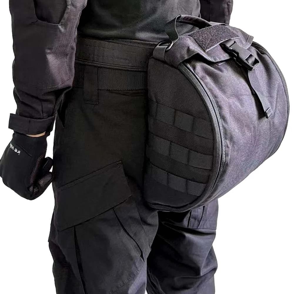 Outdoor tactical helmet bag, multifunctional bag, cycling helmet bag, sports pouch for outdoor activities