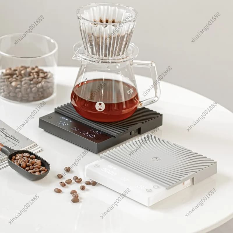 For BASIC 3 Coffee Electronic Scale, Espresso Pour Over Coffee Scale, Home Coffee Bean Weighing with Timer