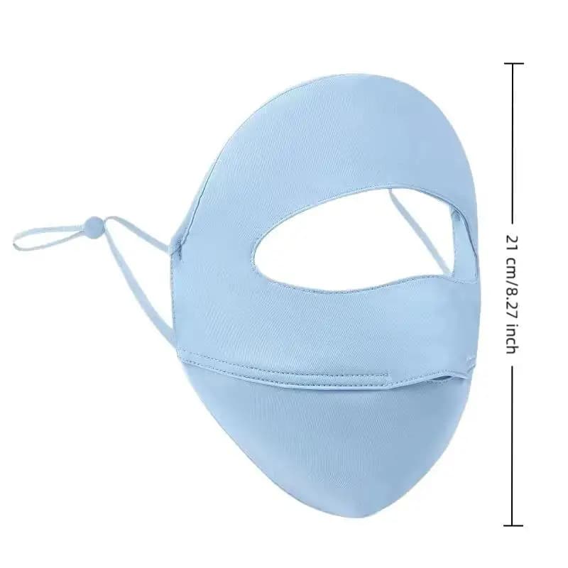 UV Protection Full Face Protective Mask Sunscreen Mask Female UV Protection Full Face Summer High-efficiency