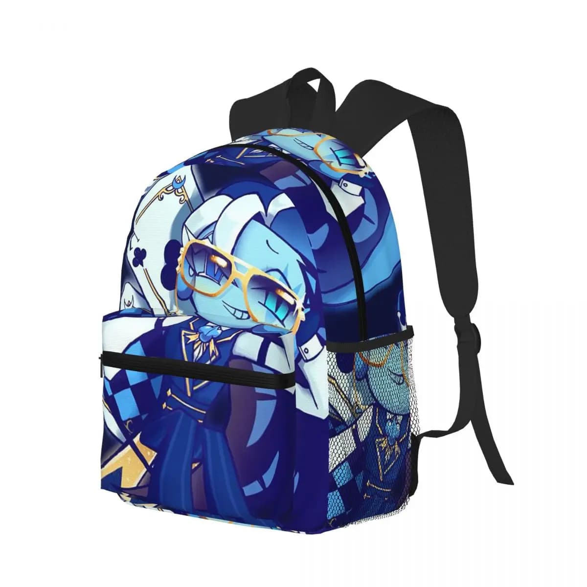 Shadow Milk Cookie Run Kingdom Zaino per studenti Borsa da scuola Zaino da viaggio per escursionismo per uomo Donna Borse a tracolla Bookbag