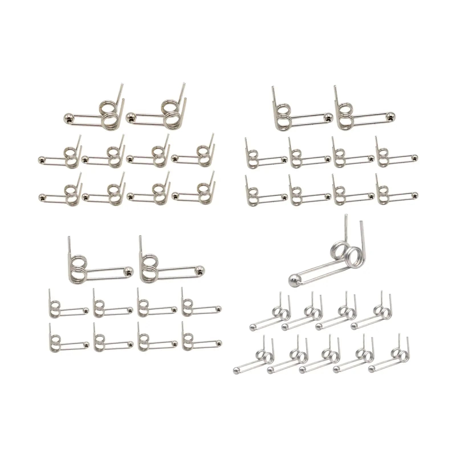 10x Double Back Metal Twist Springs for Iron Electric Hairpins