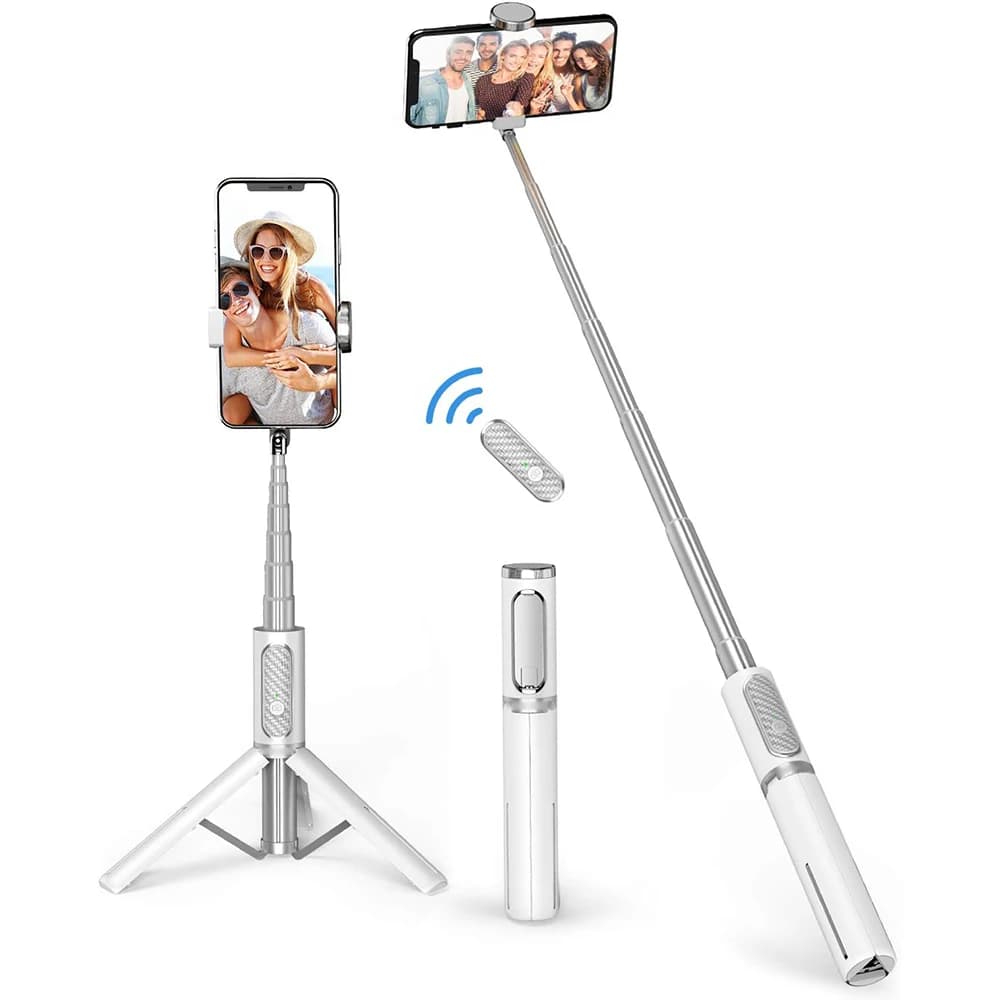 Mini Bluetooth Selfie Stick supporto per treppiede per iPhone 15 Pro Max 14 Plus Xiaomi Samsung Smartphone accessori per telefoni cellulari