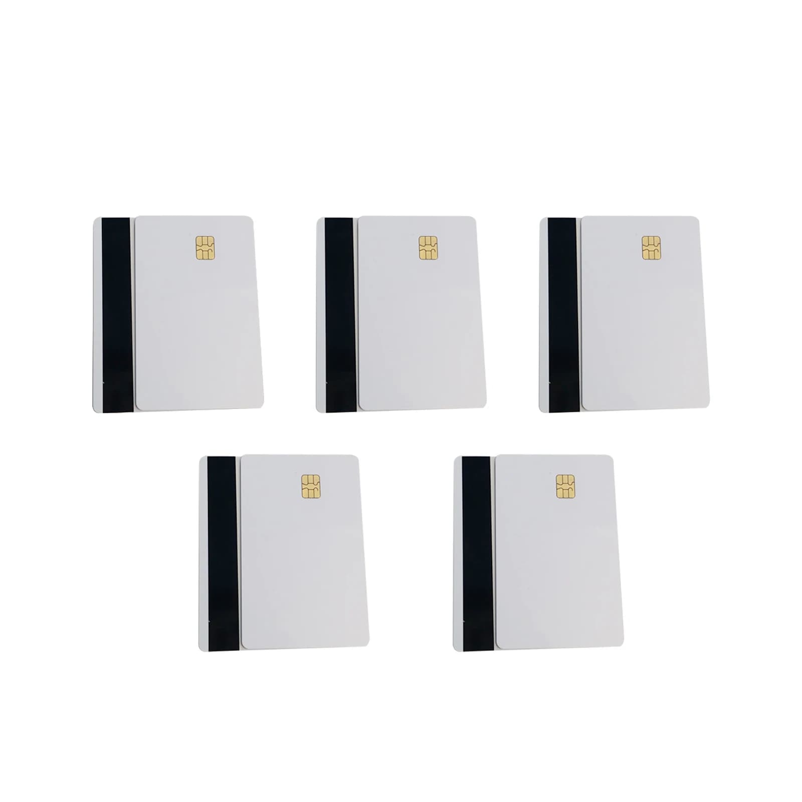 10 confezioni da 85,6 x 54 x 0,76 mm Smart card in PVC vuoto Chip Sle4442 con striscia magnetica Stampa a sublimazione con striscia magnetica Hico a 3 tracce