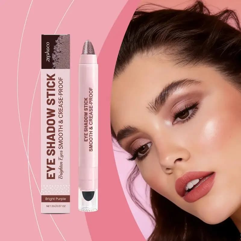 Stick Ombretto Cremoso Shimmer Viola Chiaro Portatile per Uso Quotidiano e Feste 2g K-Beauty 2026 Top