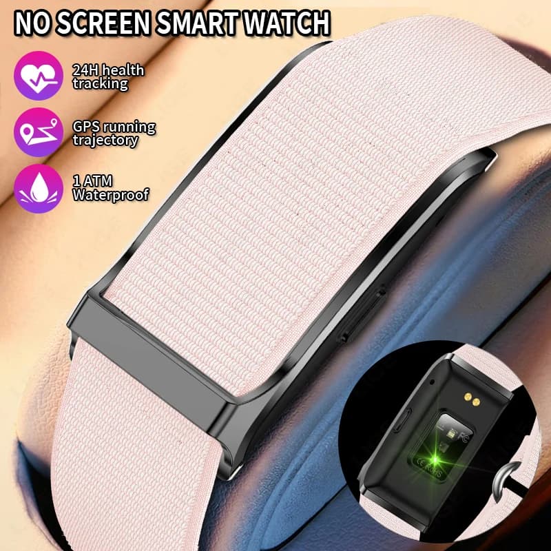 New LIGE Smart Bracelet for Man with Cardiacal Frequency Monitoring and Oxygen in Blood, GPS, Passes, Calling and Sports Functions