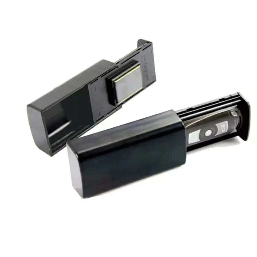 Cassetta di Sicurezza Magnetica per Chiavi Auto, Portachiavi da Esterno con Custodia Magnetica per Casa, Ufficio, Auto, Camion, Roulotte, Scatola Segreta