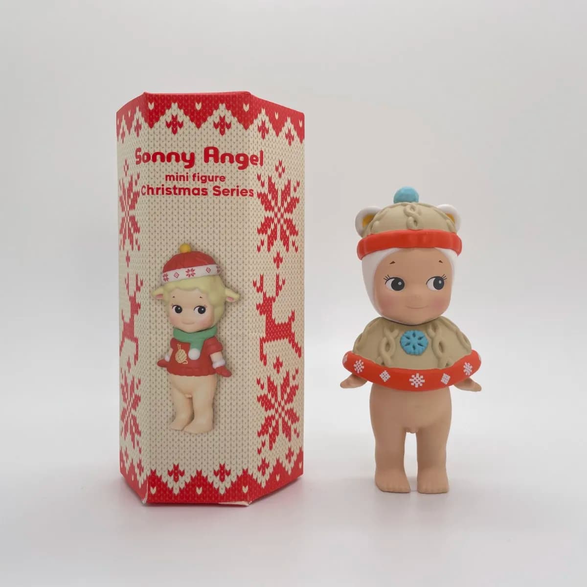 Sonny Angel Mini Figura 2019 Serie natalizia Scatola cieca Lana Pecora Renna Pinguino Pupazzo di neve SAS65629