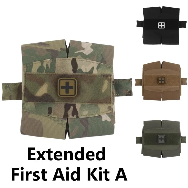 Kit micro trauma Accessori gilet Kit di pronto soccorso TKN Laccio emostatico Amaca IFAK EDC MOLLE Marsupio