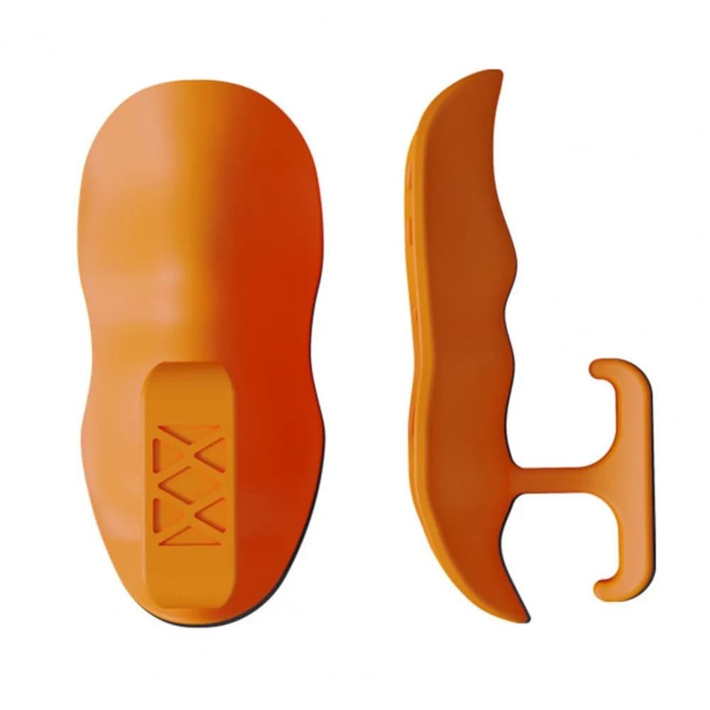 1 Paio di Impugnature Ergonomiche per Sollevamento Pesi, Guanti da Palestra Antiscivolo a Nido d'Ape, Impugnature in Silicone Elastico per il Palmo