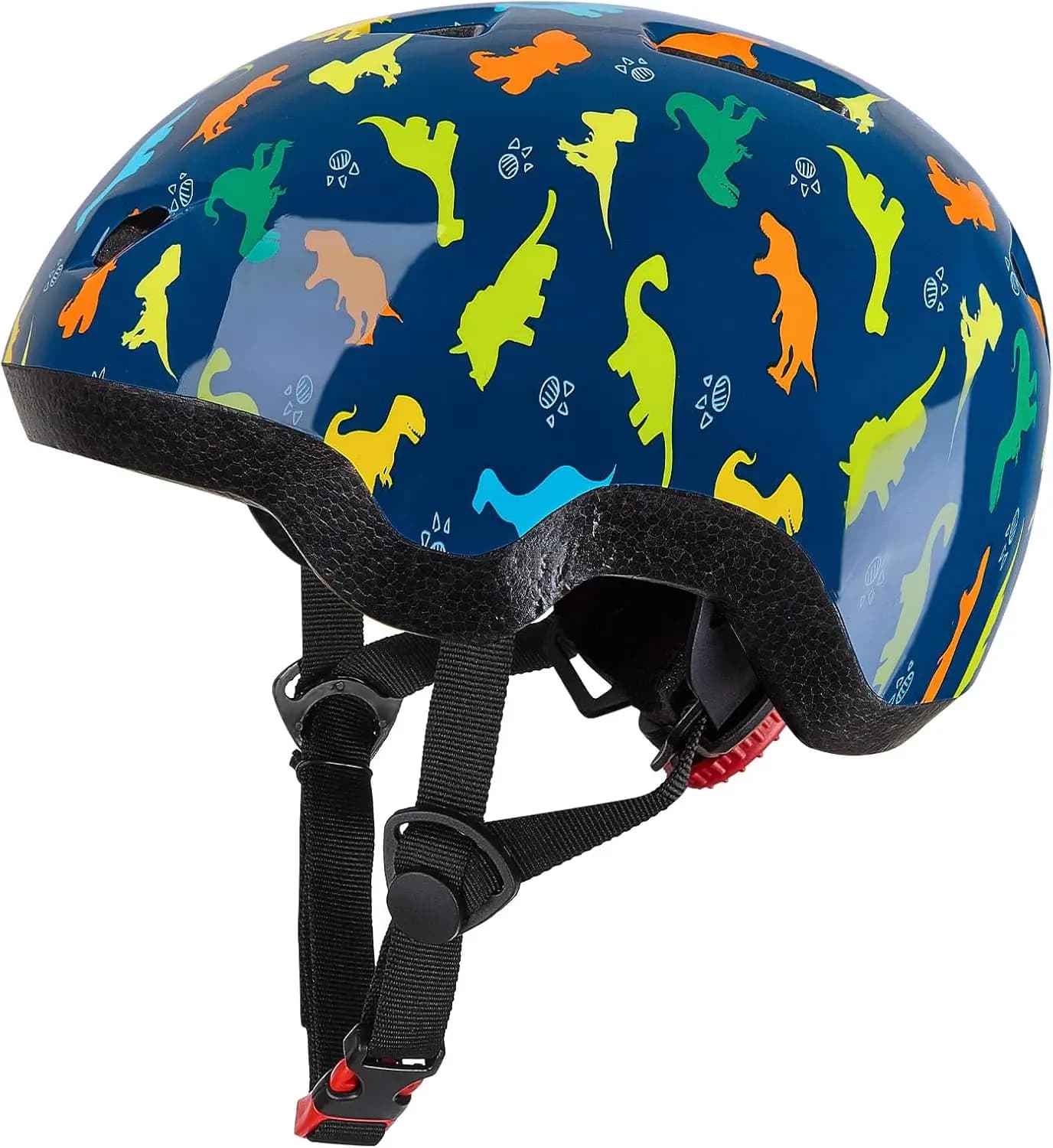 Toddler Bike Helmet for Kids Age 1-8 with Adjustable Fit and 11 Vents for Scooter Skateboard Cycling