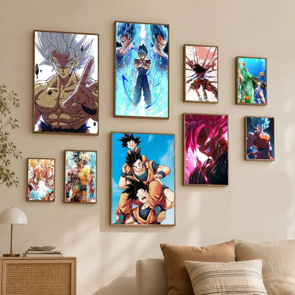 Japan D-dragon Ball Wall Art Canvas Painting Posters And Prints Wall Pictures Kids Room Decor No Frame