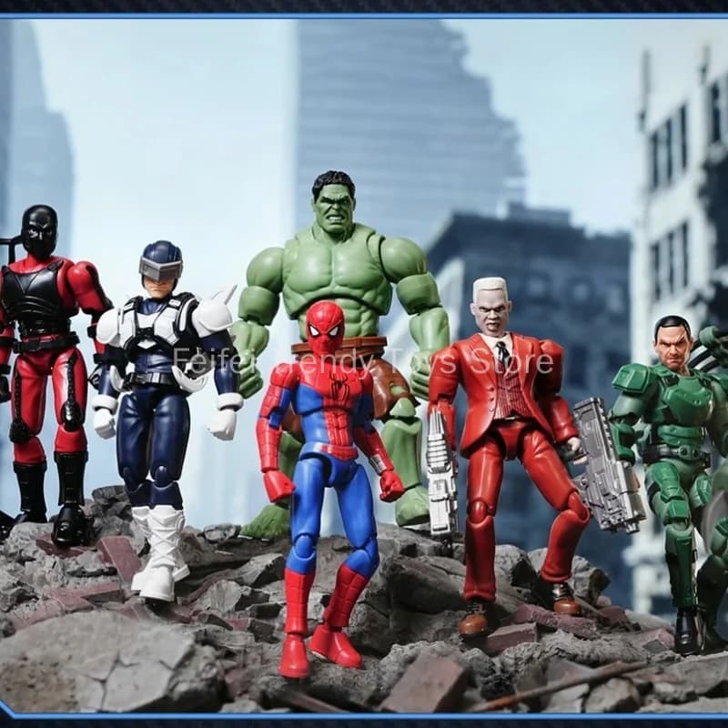 Blokees Marvel Heroes Beyond Edition Vol. 1 Lite - The Day Of The New Spider-Man Assembleable Action Figure 1st Generation