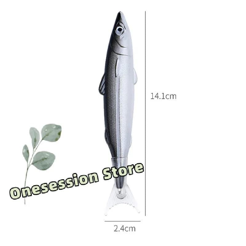 Novelty Fish Shaped Gel Pen 1/3/5Pcs Smooth Fine Tip Stationery for School Students Office Daily Use