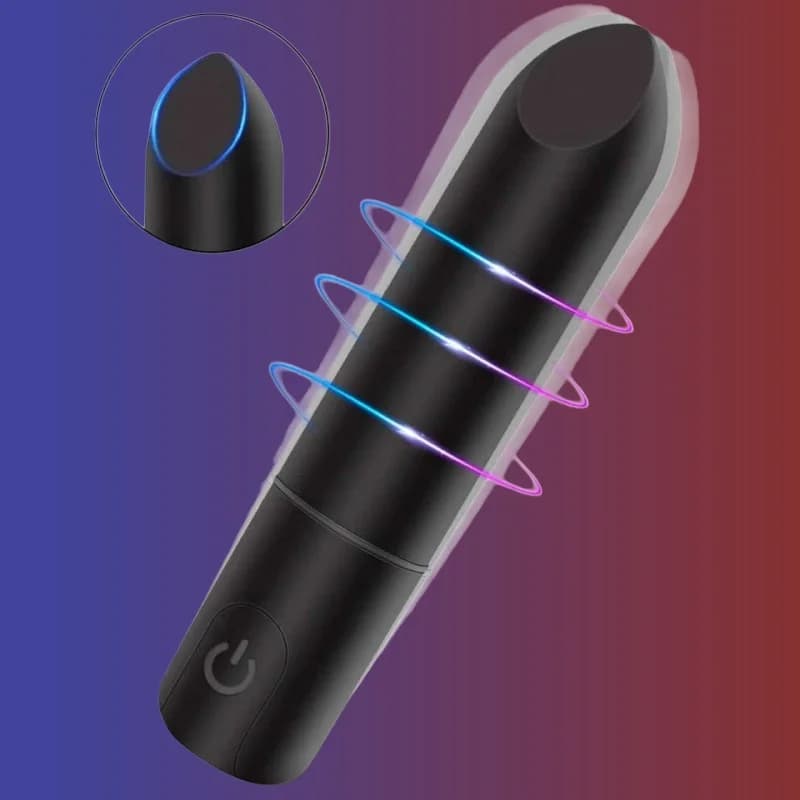 Mini Vibratory Headband for Clitoris, Vaginal Muscular Massage and Intimate Dildo with Heating Function, Sexual Toys for Nipples