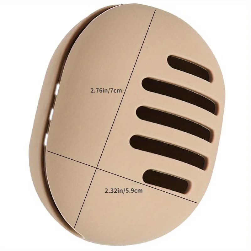Porta spugna per trucco con custodia in silicone e applicatore per fondotinta per uso a secco e a umido, ideale per i viaggi