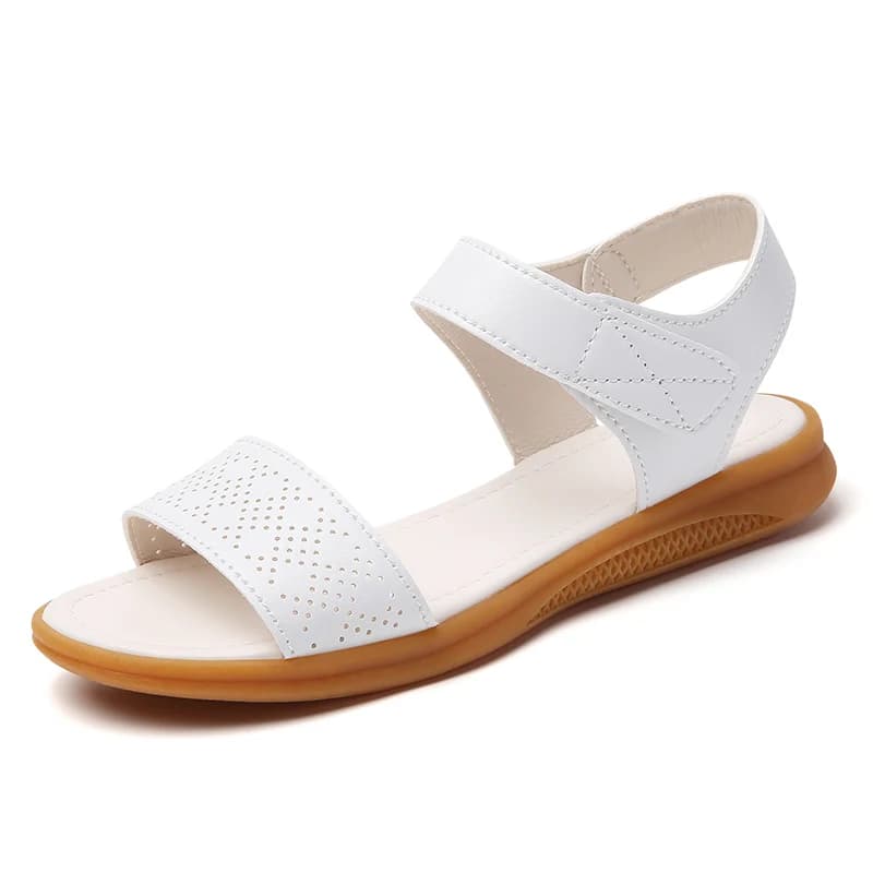 Women's casual sneakers fashion leather soft sole slip on casual shoes durable non daily wear shoes for wome