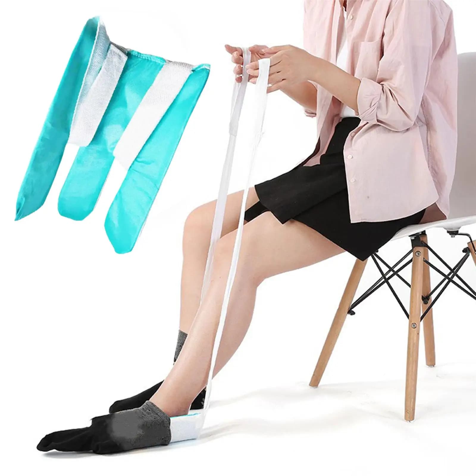 Socks Wearing Aids Pulling Assist Device Aid Tool for Handicapped