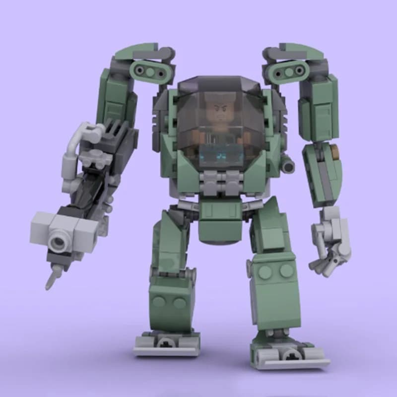 Hot New Avatars AMP Mecha Model Building Blocks DIY Classic Movie Action Figure arma da combattimento assemblare giocattoli in mattoni per bambini natale