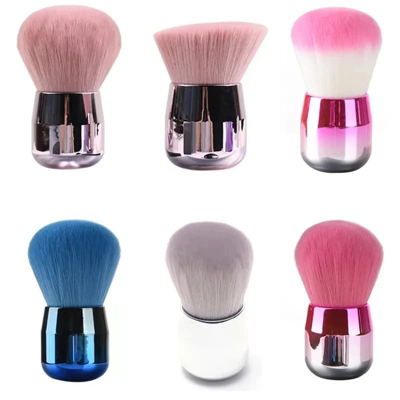 1PC Professional Nails Art Brush Mushroom Roll Paint Gel Powder Cleaning Makeup Brush Manicure Design Accessory Equipment Tool
