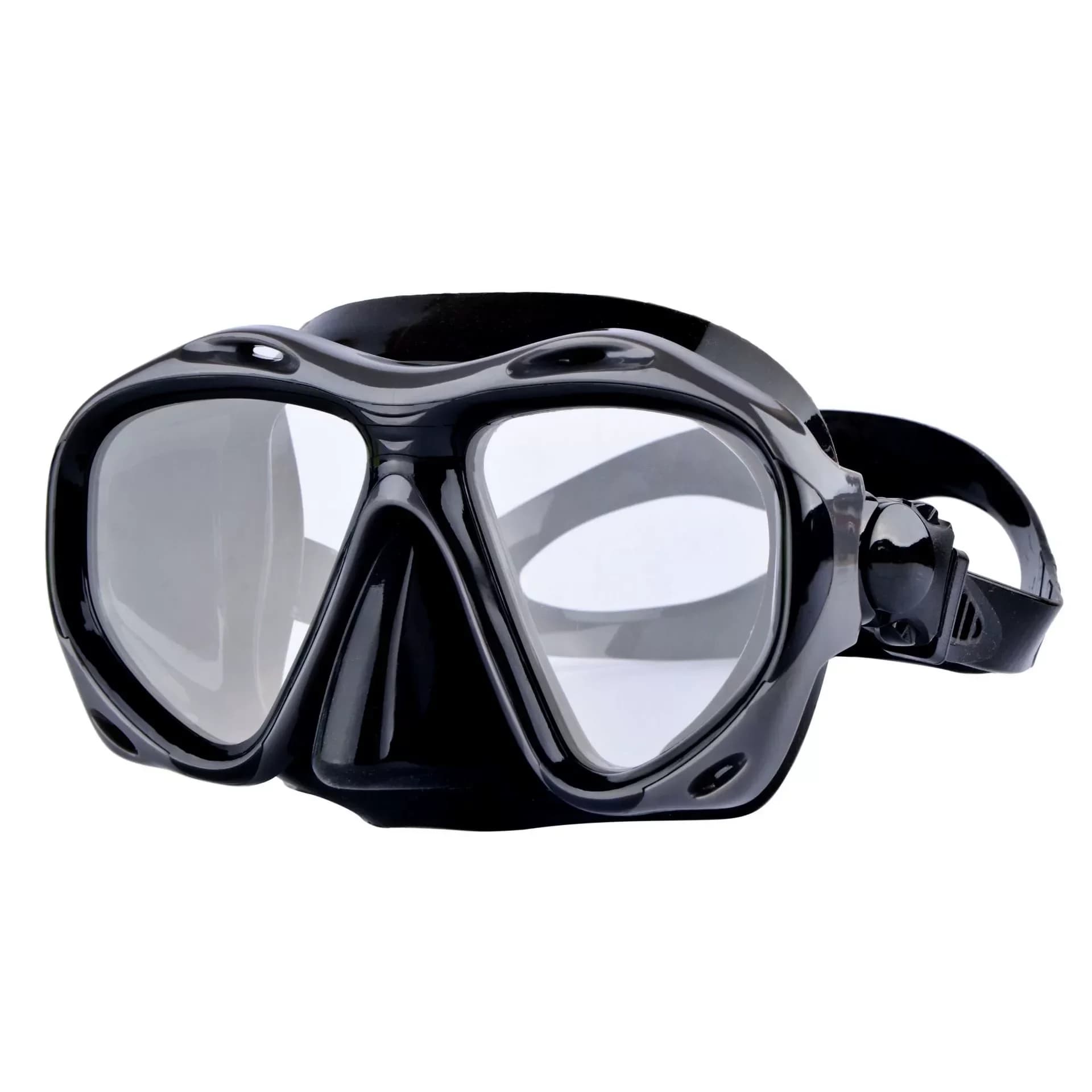 Professional swimwear for adults with large frame with nose cover Anti-snatching Wide view Swimwear for men's and women's glasses