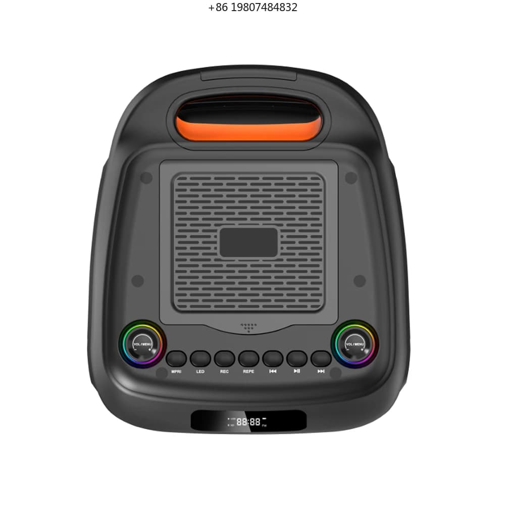 13.0 Karaoke KTV Singing Machine LCD LED with 240° Rotation Projector Home Theater System Projectable Party Speaker Android