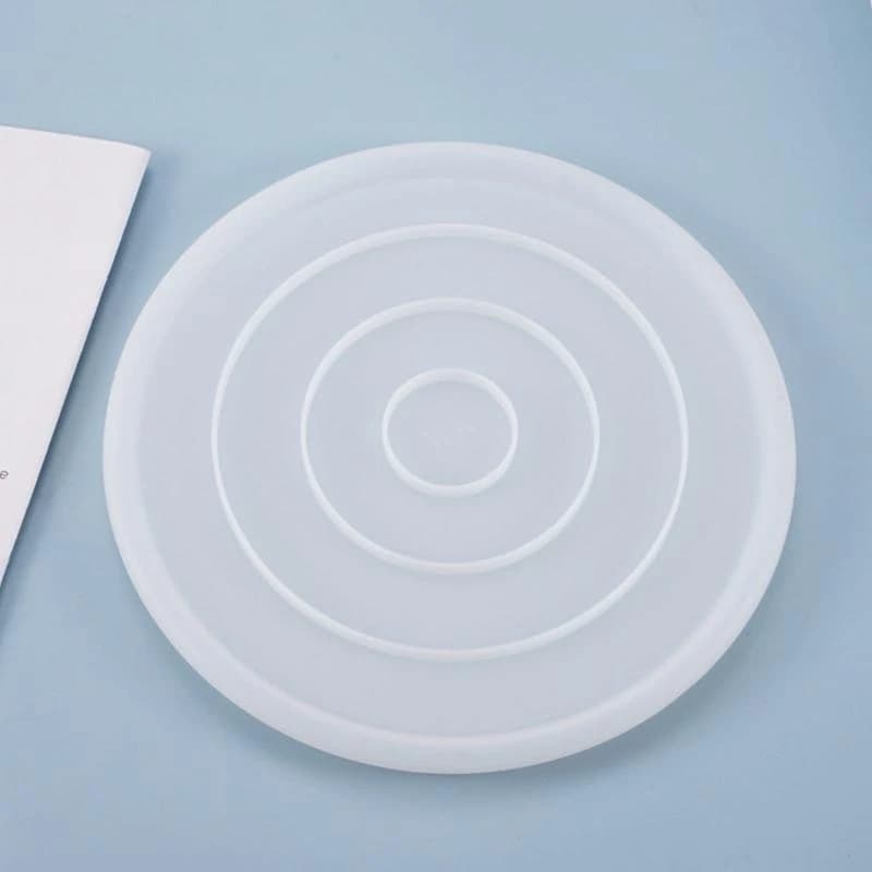 DIY Crafts Soap Wax Plaster Resin Casting Mold Decorations Tray Silicone Mould