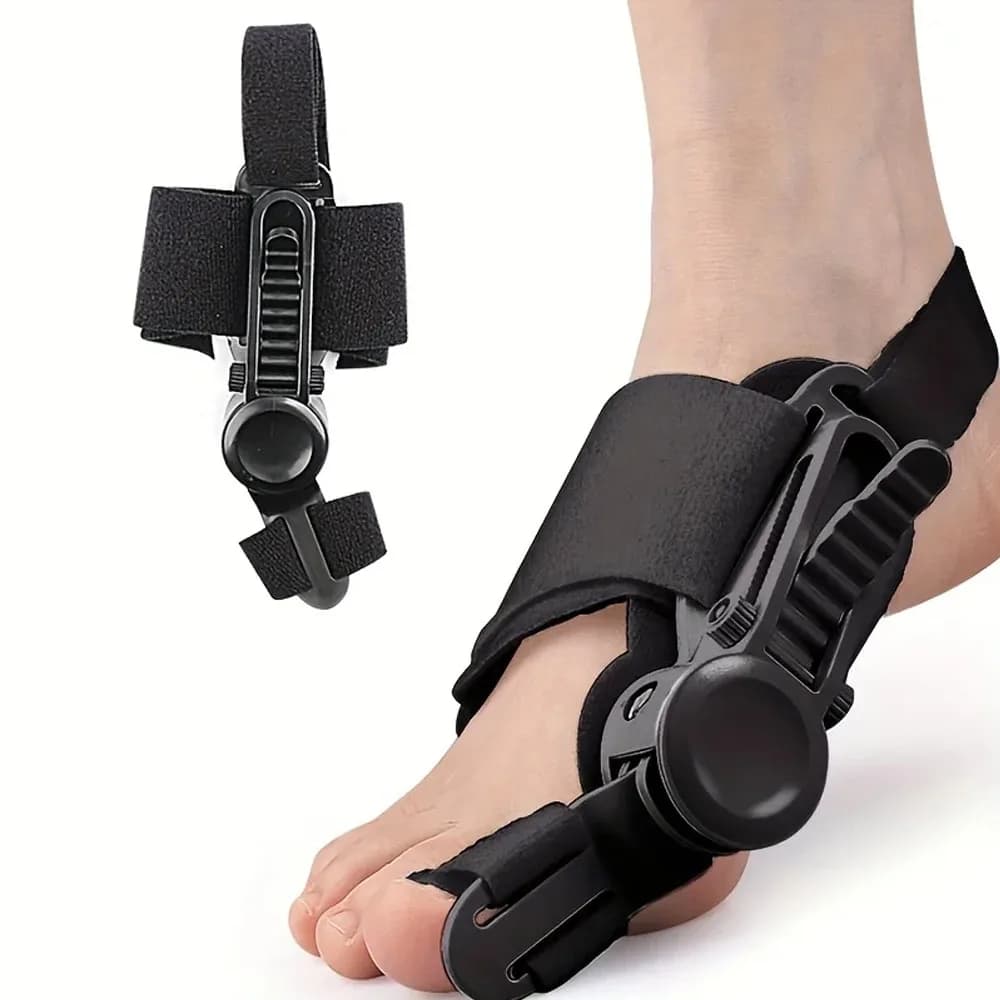 1 Pezzo Tutore per Caviglia e Correttore per Alluce Valgo per Donna e Uomo, Raddrizzatore per Dito Grande del Piede per Sollievo, Ortopedico per Alluce Valgo, Piedi Destro e Sinistro
