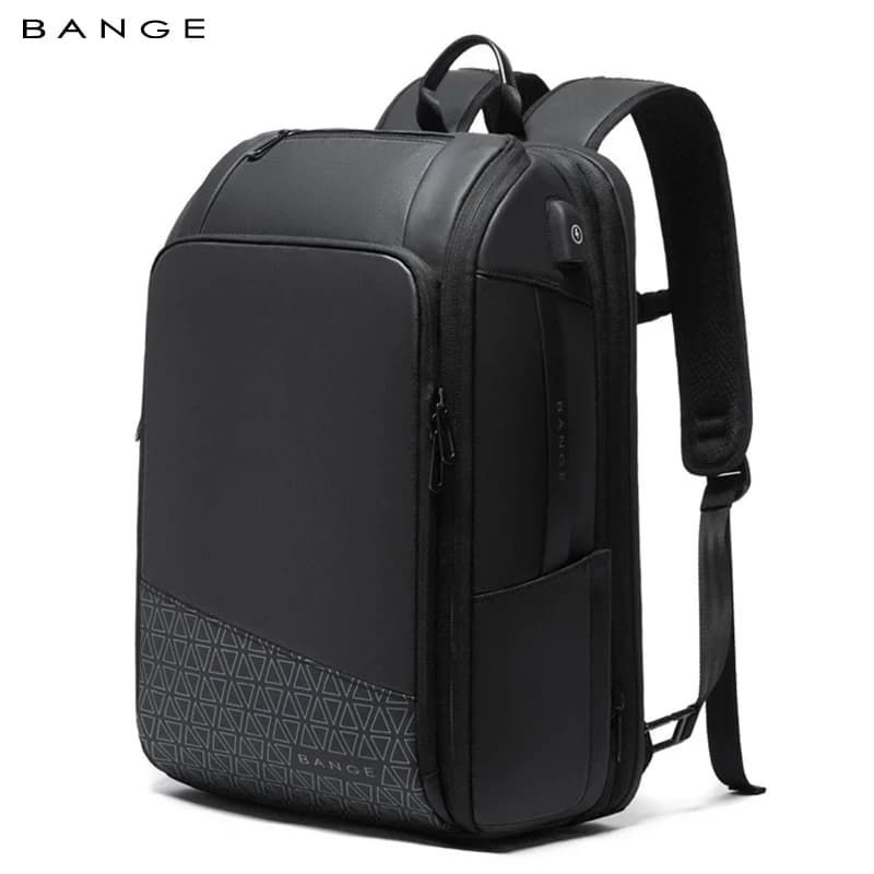 BANGE 54L Expandable Men's Backpacks Business Travel Backpack Bolsas Femininas Durable Bagpacks for Men Fits 17.3in Laptop