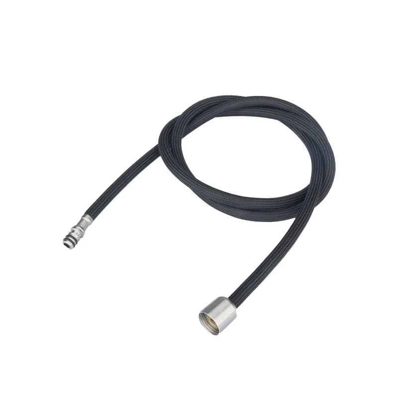 1PC lavabo da cucina estraibile rubinetto per acqua calda e fredda tubo in Nylon 1.5m smontaggio rubinetto telescopico raccordi per tubi dell'acqua G1/2'