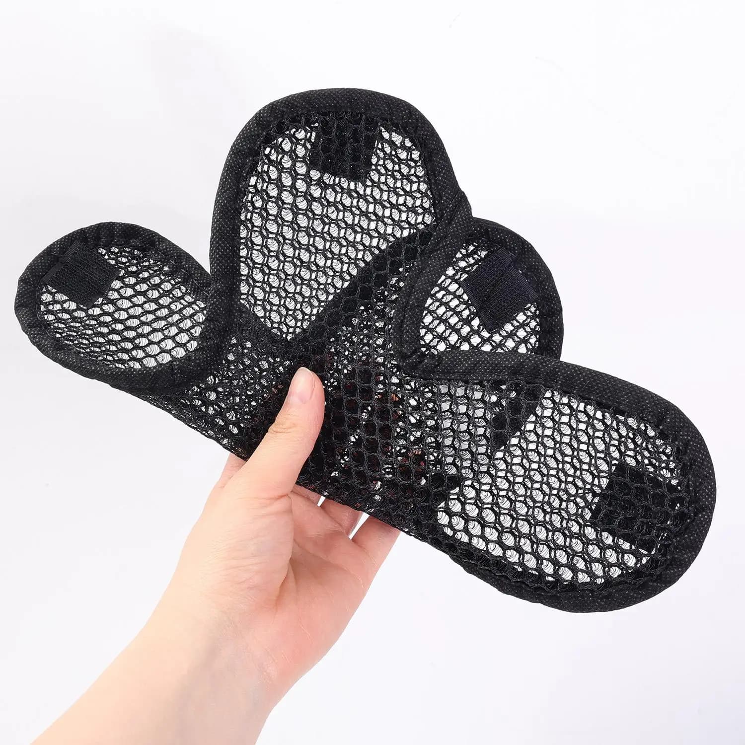 Imbottitura Traspirante per Casco da Moto, Rete a Nido d'Ape, Assorbente, per Ciclismo, Motocross e Sport all'Aperto