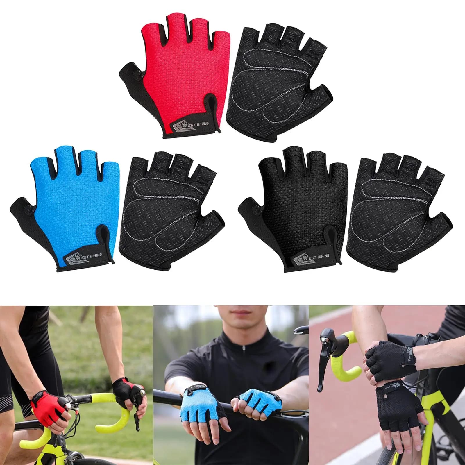 Training Gloves Light and Breathable Gym Gloves, Weight Lift Gloves for Exercises, Cycling Gloves