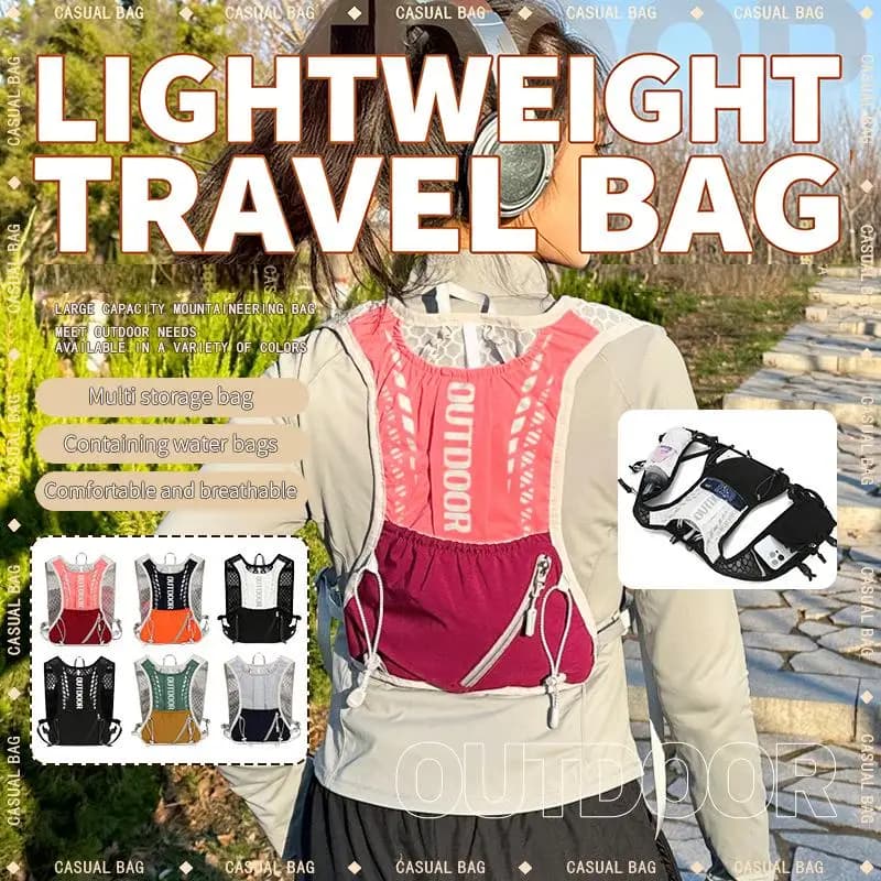 Reflective Gilet for Running, Bicycle Backpack, Bicycle Bags, Outdoor Sports, Climbing, Hiking, Road Bike Hydrating Backpack