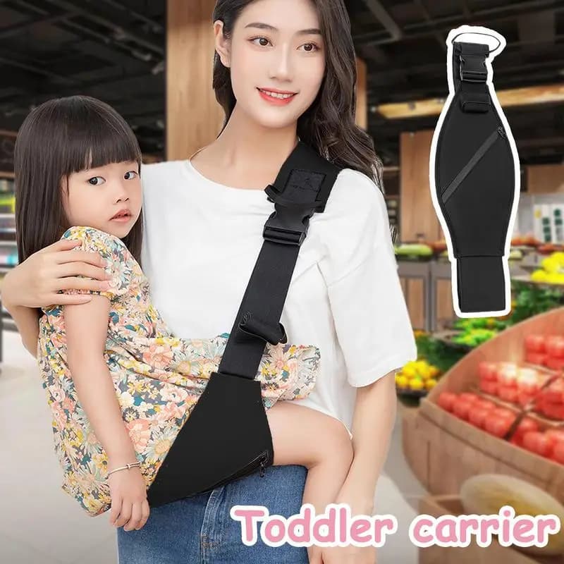 Marsupio laterale Marsupio per marsupio Sling Wrap regolabile Morbido Confortevole ergonomico Leggero Avvolgente traspirante per i viaggi