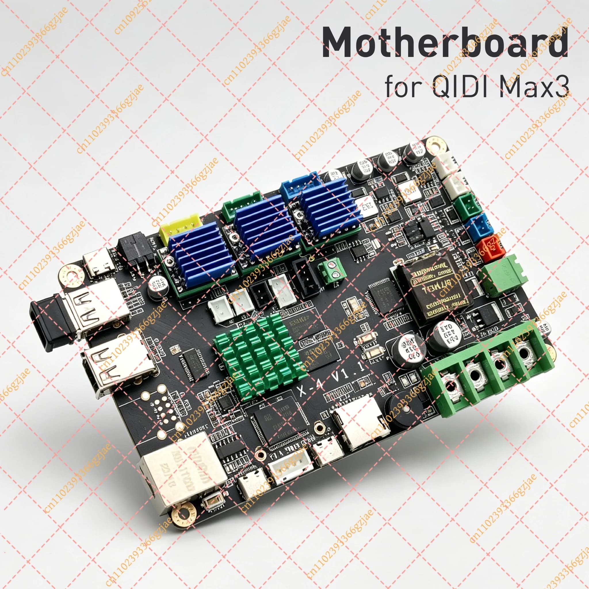 Scheda madre di ricambio per QIDI Max3, compatibile con la scheda madre QIDI Tech Max-3, accessori per stampanti 3D
