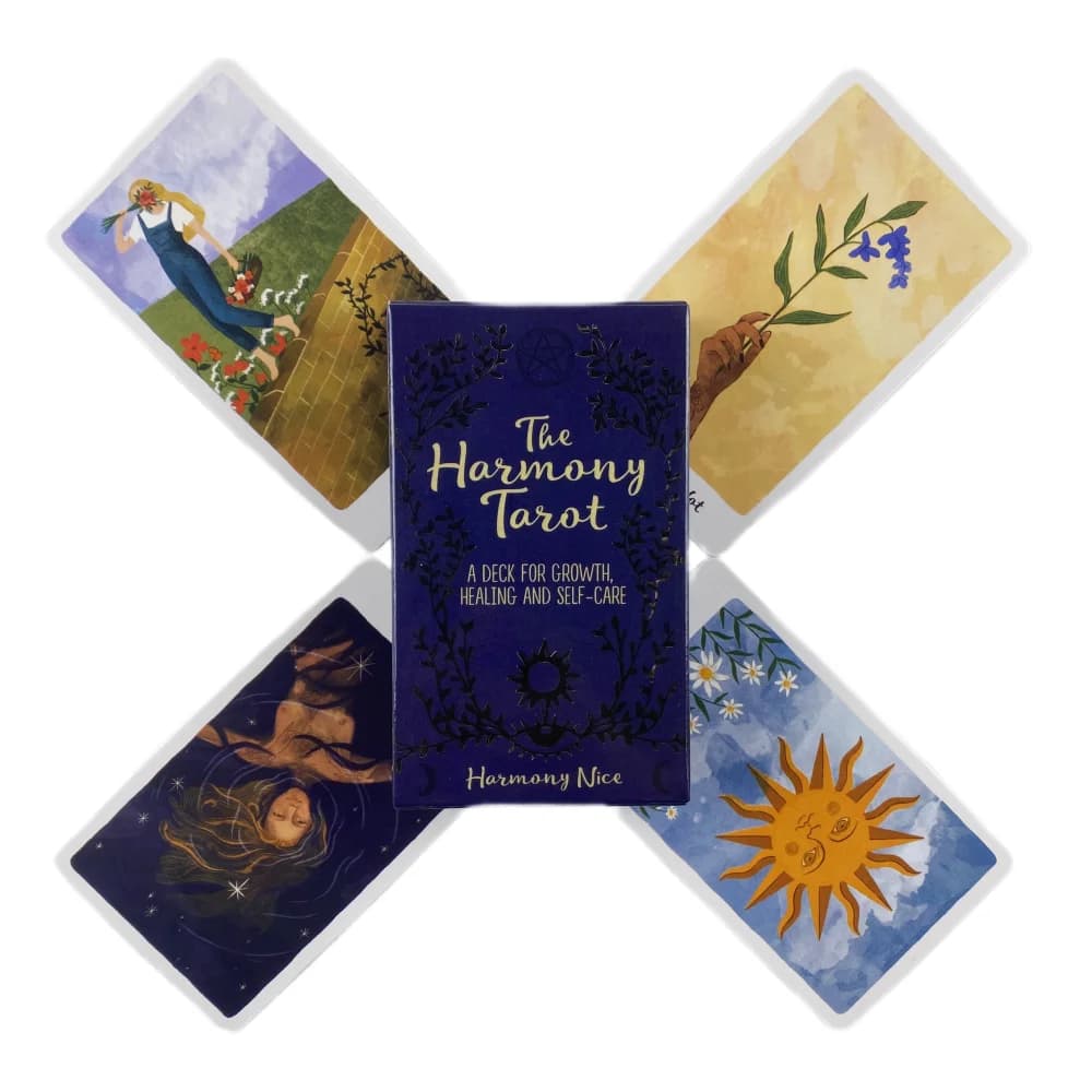 The Harmony Tarot Cards Un mazzo da 78 Oracle English Visions Divination Edition Borad Playing Games