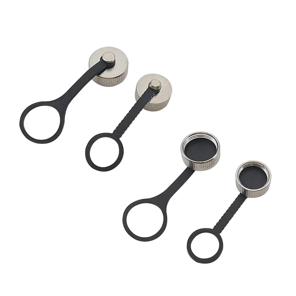 2 pieces GX12 GX16 aviation connector circular cap waterproof dust cover