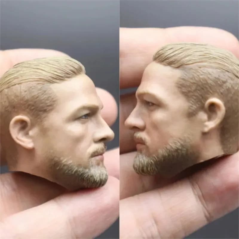 1/6 British Handsome Guy Testa Sculpt Soldato Maschio Modello di Capelli Gialli Testa Intagliare Modello Giocattoli per 12in Maschio Soldato Action Figure