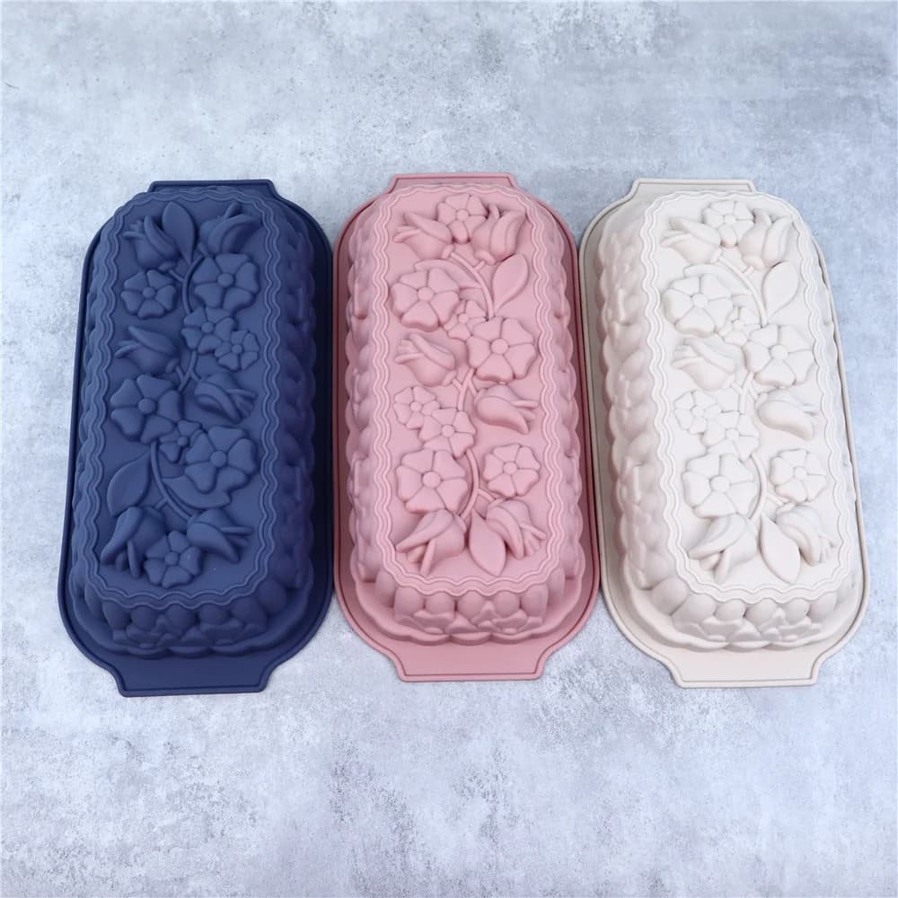 Stampo in Silicone a Forma di Tulipano per Sapone Artigianale, Decorazione Torte, Gelatine, Cubetti di Ghiaccio, Strumento per Pasticceria