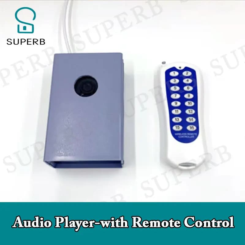 Escape room lettore audio versione telecomando musica di sottofondo palyer Superb escape room nuovo prop 2023 lettore Audio prop