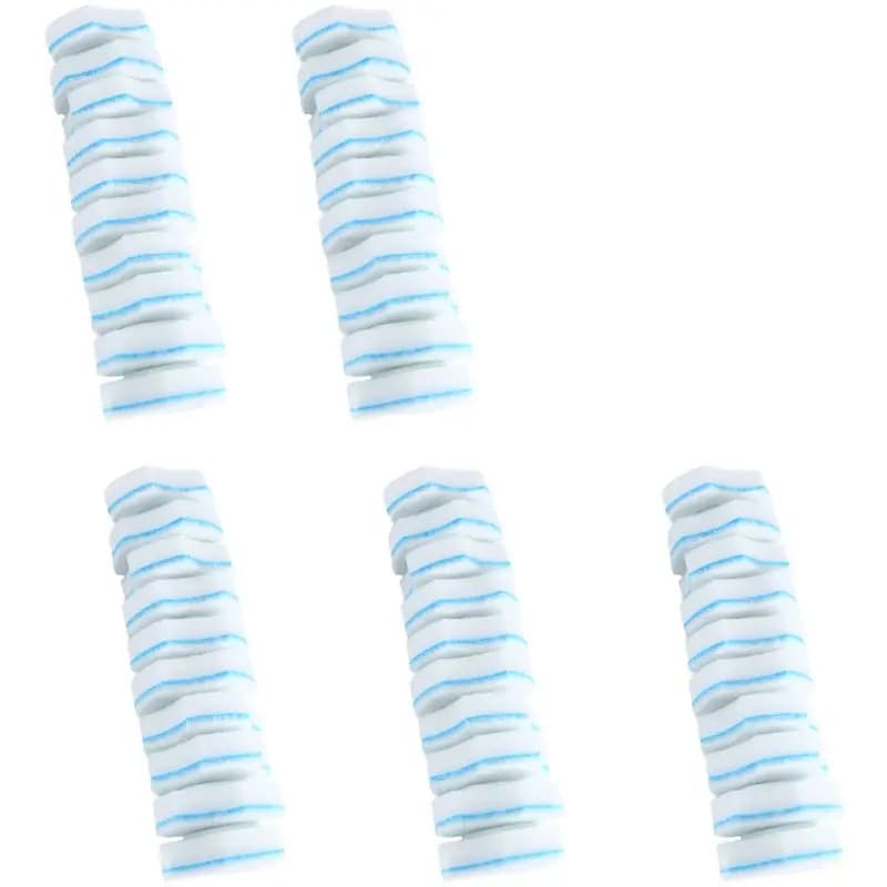 Toilet Bowl Refills 50 Count Upgraded Material Disposable Toilet Cleaning Sponges Heads Toilet Brush Refills Easy Install