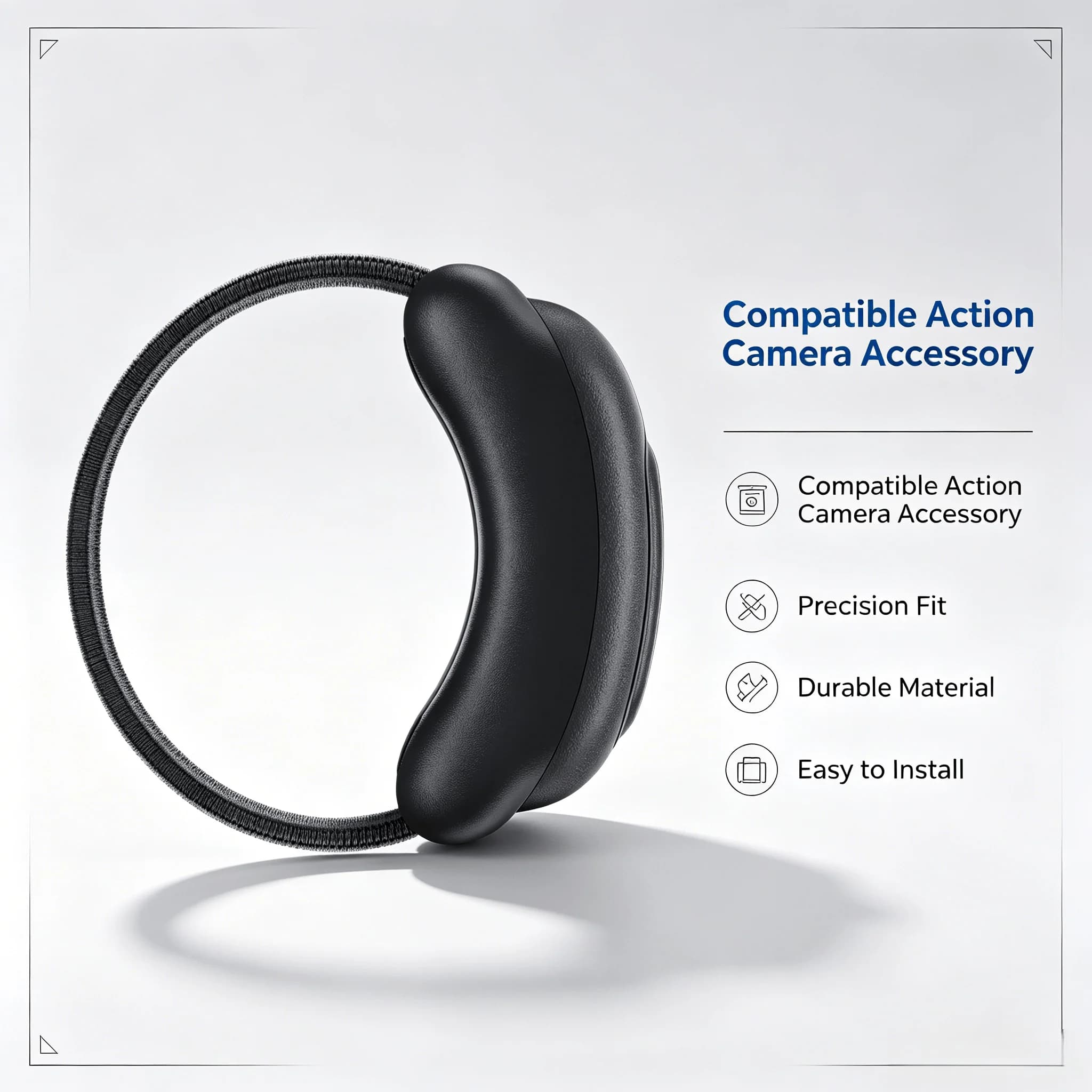 One-Click Shutter Wireless Wearable Ring Remote IPX7 20m Waterproof Shooting Accessory For Insta360 X Ace GO Action Cameras