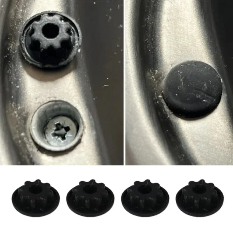 4 pezzi per SMEV/Dometic nero tappo a vite coperture camper camper furgone roulotte su lavelli e piani cottura camper accessori interni