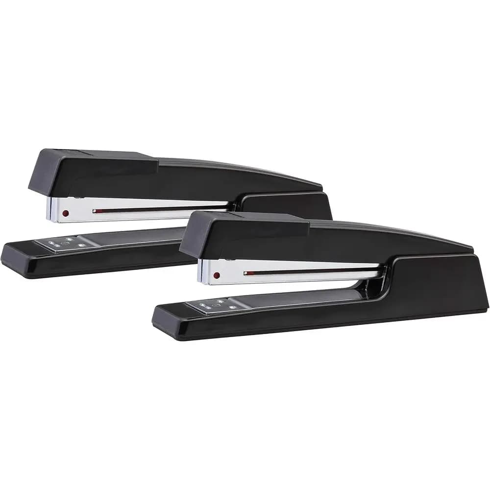 20-Sheet Capacity Metal Stapler with Dual Clinch, 2-Pack