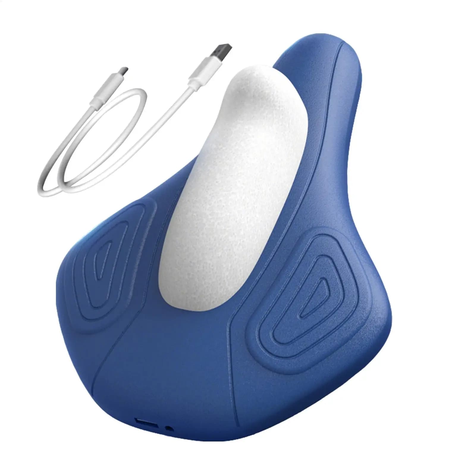 Allenatore Elettrico per Muscoli del Pavimento Pelvico, Ricaricabile, Cuscino Massaggiante per Esercizi di Kegel, Attrezzatura Ergonomica per Rafforzare i Fianchi