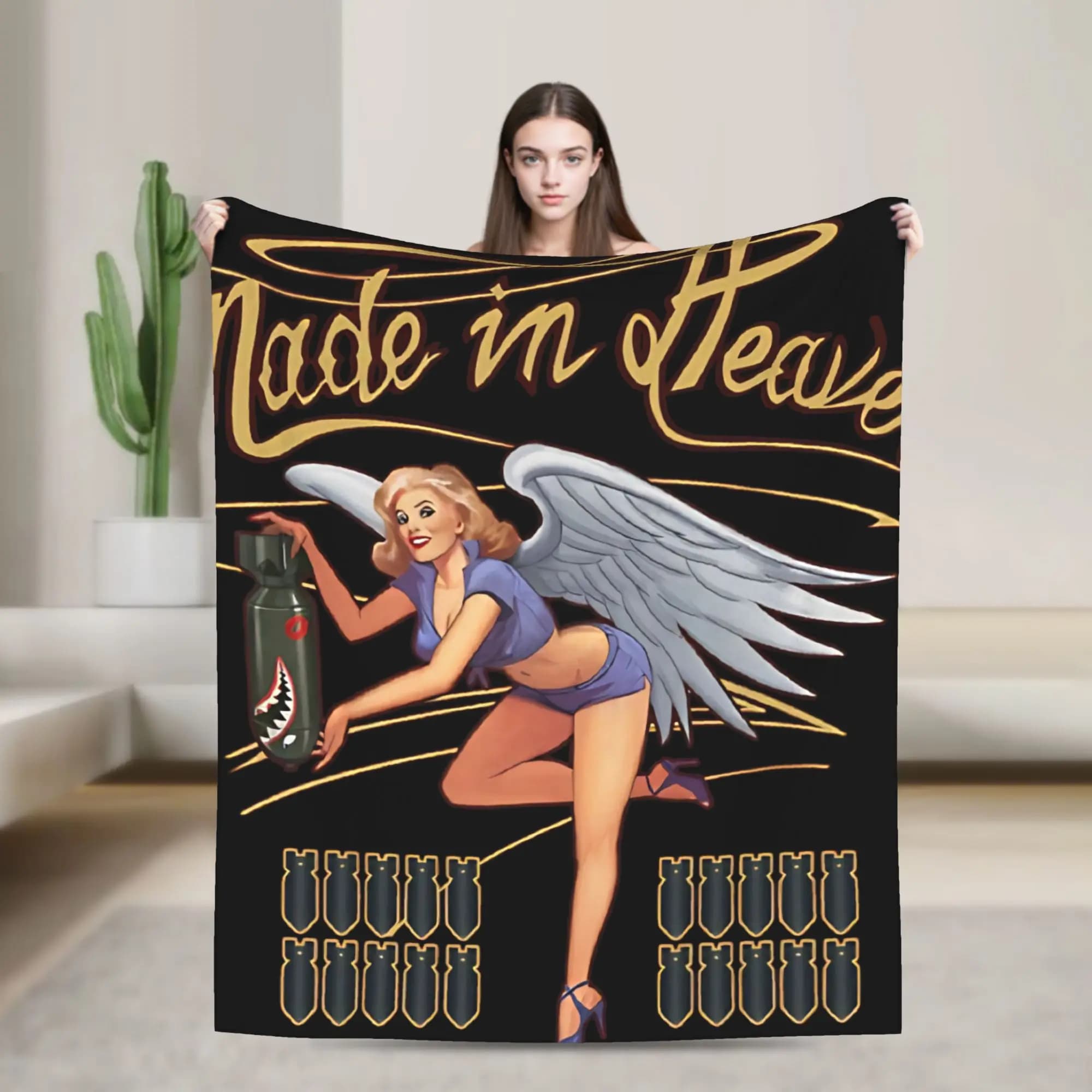 Resident Evil REmake Made In Heaven Soft Blanket Plush Throw Blanket Aesthetic Couch Bed Flannel Bedspread Sofa Bed Cover