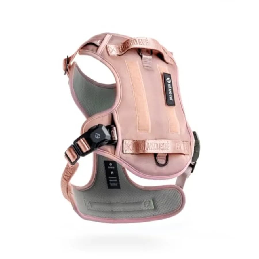 Imbracatura Magnetica per Cani a 3 Secondi | Gilet Tattico Anti-Trazione | MOLLE a connessione rapida con 3 clip per guinzaglio | Nylon 900D Resistente | Regolabile