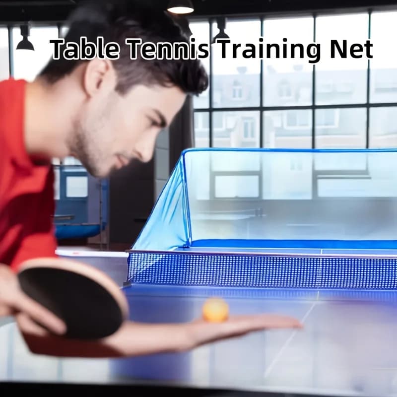 Rete Pieghevole per Raccolta Palline da Ping Pong, Rete da Allenamento per Principianti, Rete Resistente per Palline, Accessori Sportivi Portatili