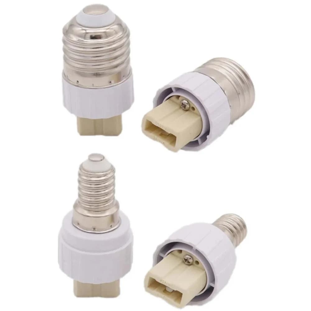 E27 E14 a G9 Base in ceramica Portalampada a luce LED Convertitore Adattatore per portalampada a vite Base per lampada alogena a LED a risparmio di luce PBT